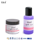 E&A 120ml Crystal Liquid for Nail Art Sculpting & Flower Design