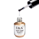 Nail Gel Top Coat Base Coat Set UV Gel Varnish Sealer Topcoat Manicure Nail Art Led Long Lasting Bond Aid