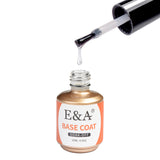 Nail Gel Top Coat Base Coat Set UV Gel Varnish Sealer Topcoat Manicure Nail Art Led Long Lasting Bond Aid