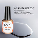 Nail Gel Top Coat Base Coat Primer Ultra bond 4pcs Set Dehydrator UV Led Diamond Long Lasting Bond Aid Gel Nail Polish Varnishes