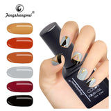 E&A Nail Gel Polish 12ml Colorful UV Gel with Laser Glitter for Manicure