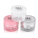 EA Professional UV Gel Strong Builder Acrylic Nail Gel For Extending DIY Camouflage Nail Constructor Gel Varnish 30g